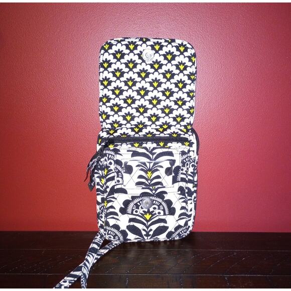 Vera Bradley Mini Hipster Fanfare Crossbody/Shoulder Adjustable Strap EUC - Picture 3 of 7